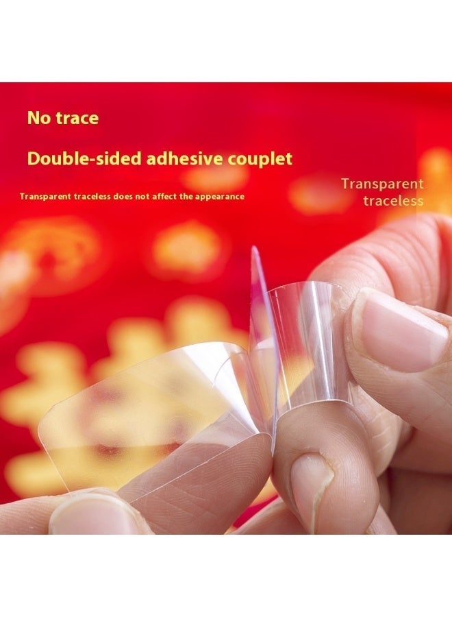 2 علبة دبل فيس طرح - 120 قطعة - متعدد الاستخدامات للحجاب والملابس - بديل الدبابيس - Image 4